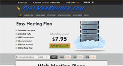 Desktop Screenshot of fastwebbuilder.com